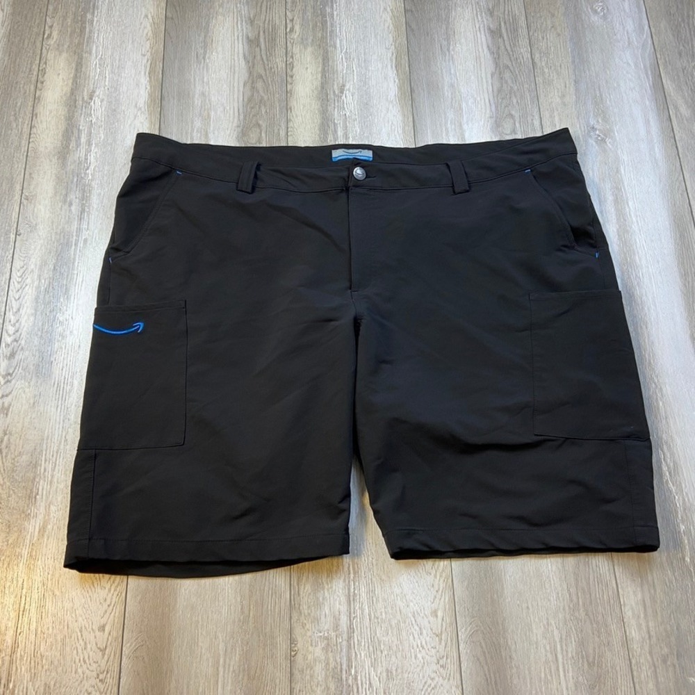 Amazon Cargo Shorts Mens 4XL Black Blue Sunrise Identity Workwear Deilivery Men
